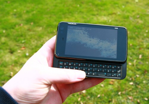 Nokia N900 QWERTZ Tastatur